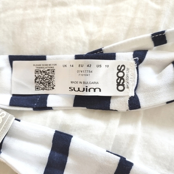 ASOS Halter Bikini Top, NWT - Picture 2 of 5